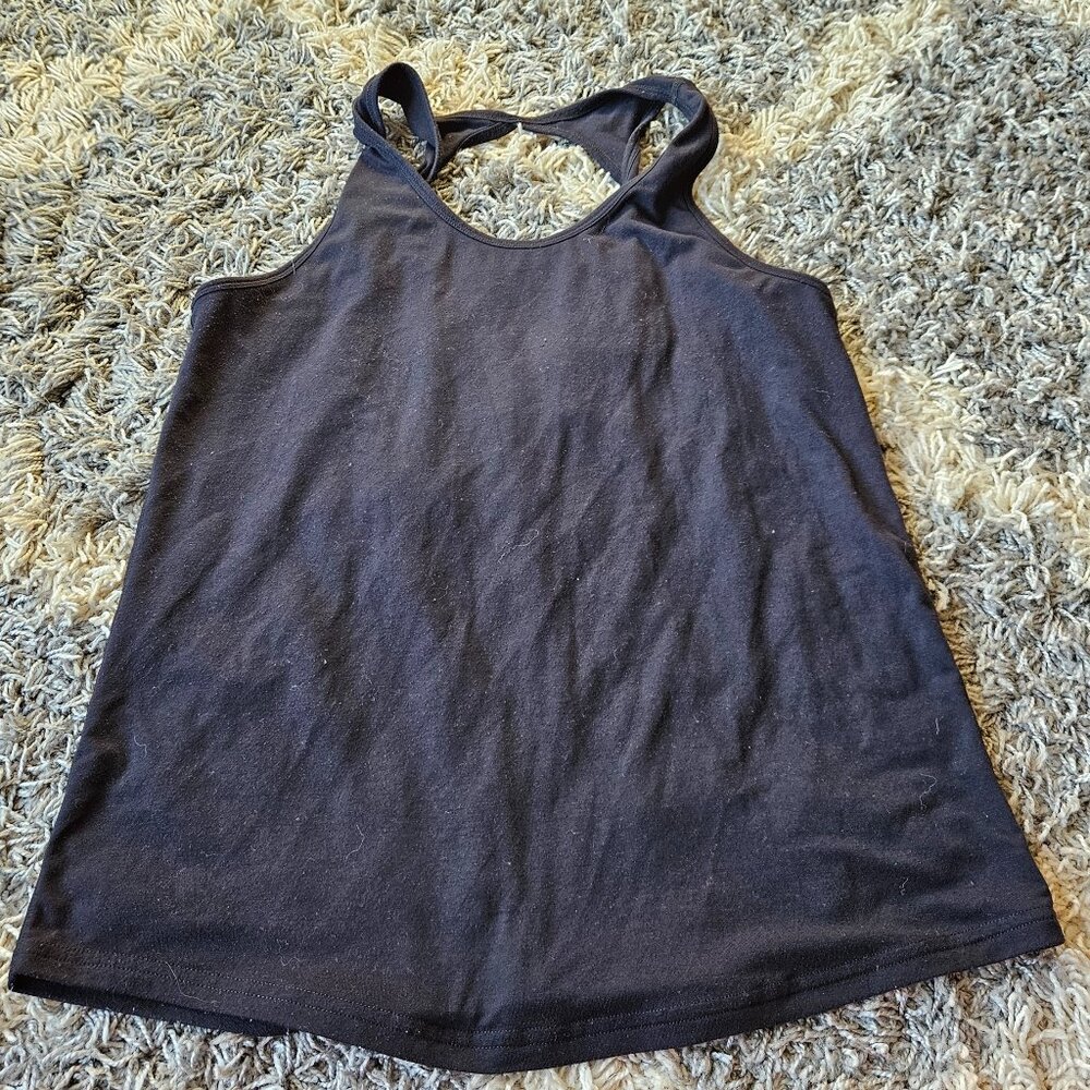 Zyia Black Twist Tank